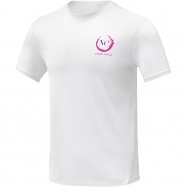 Logo trade business gifts image of: Kratos short sleeve men's cool fit t-shirt